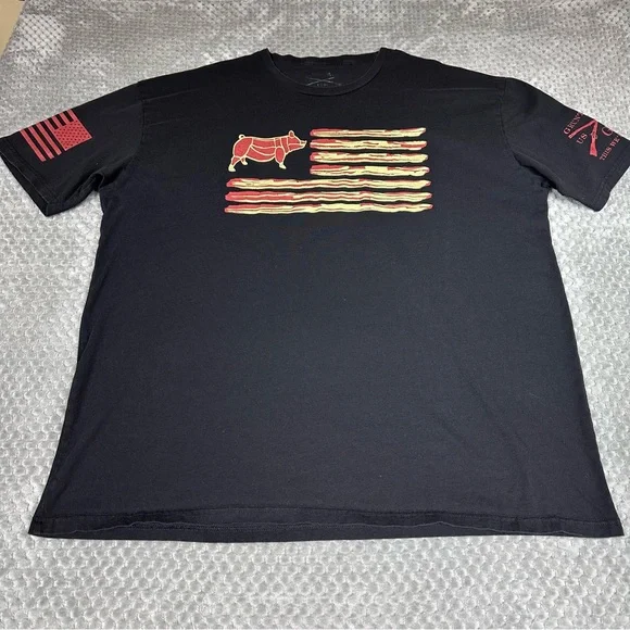 Grunt Style Shirts Grunt Style Shirt Mens Xxl Black Bacon Usa